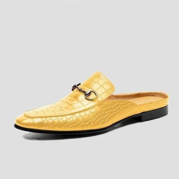 Best Online Shop in Australia - Men's Square Toe Leather Loafers - Emete store
