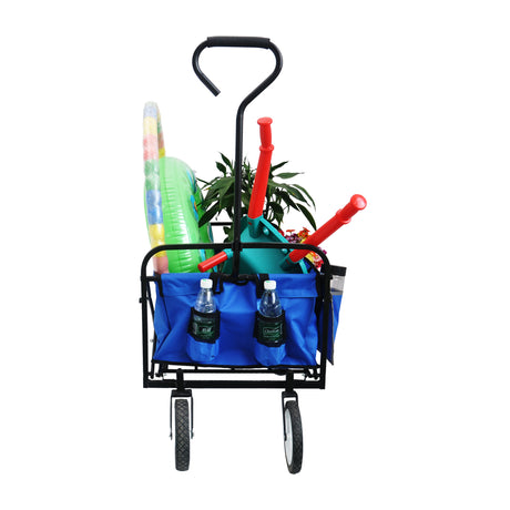 Best Online Shop in Australia - Folding Wagon Cart - Blue - Emete store