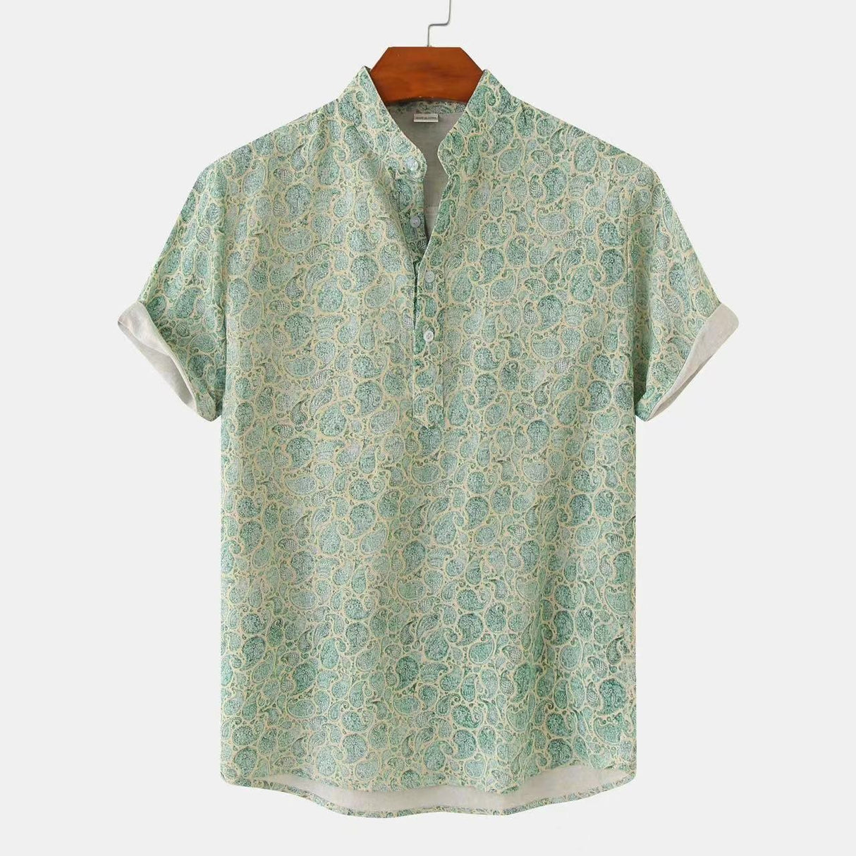 Best Online Shop in Australia - Summer Floral Beach Shirt Men - Emete store