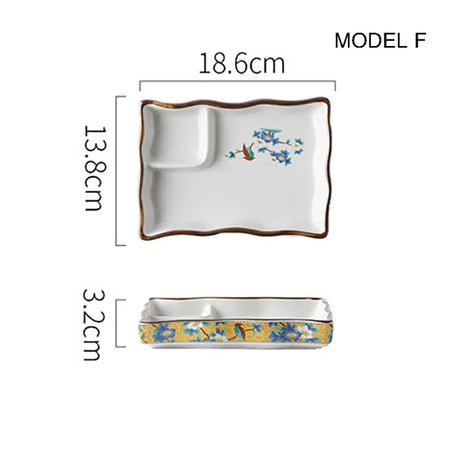 Best Online Shop in Australia - Dumpling & sushi ceramic plate - Emete store