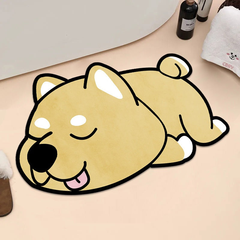 Best Online Shop in Australia - Panda Diatom Mud Non-Slip Bath Mat - Emete store