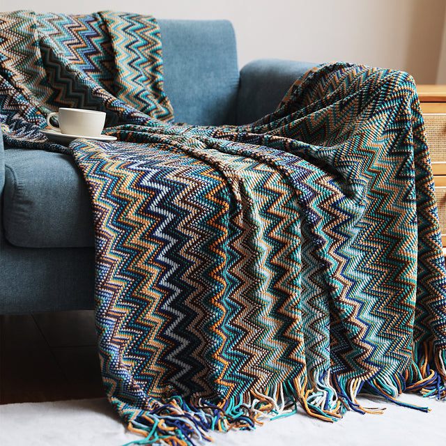 Best Online Shop in Australia - Bohemia Summer Knit Sofa Throw - Emete store
