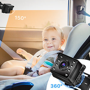 Best Online Shop in Australia - 4.3" HD Car Baby Monitor Mirror - Emete store