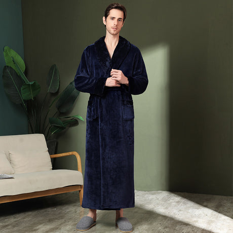 Best Online Shop in Australia - Couple Fleece Winter Bathrobe - Emete store