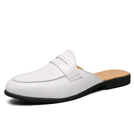 Best Online Shop in Australia - Men’s Patent Leather Mules - Emete store