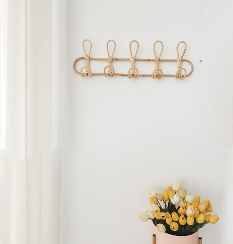 Best Online Shop in Australia - Vintage Rattan Woven Wall Hook - Emete store