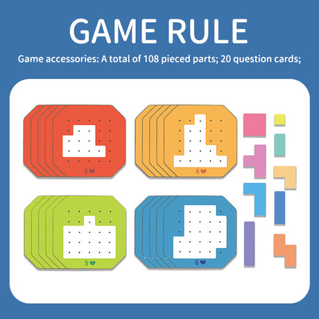 Best Online Shop in Australia - Colorful Tetris Block Puzzle Game - Emete store
