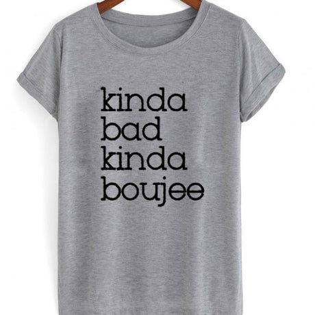 Best Online Shop in Australia - Kinda bad kinda boujee T-shirt - Emete store