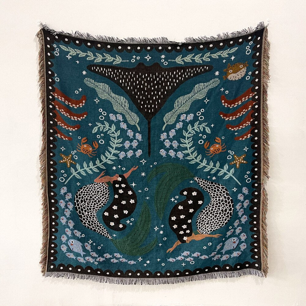 Best Online Shop in Australia - Evil Eye Beach Towel Blanket - Emete store