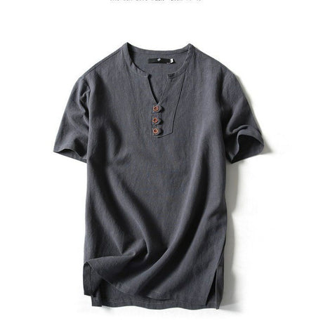 Best Online Shop in Australia - Men’s breathable linen T-shirt - Emete store