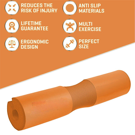 Best Online Shop in Australia - Orange Squat Barbell Pad - Emete store