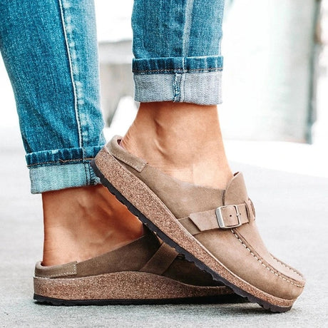 Best Online Shop in Australia - Women Summer Buckle Flats - Emete store