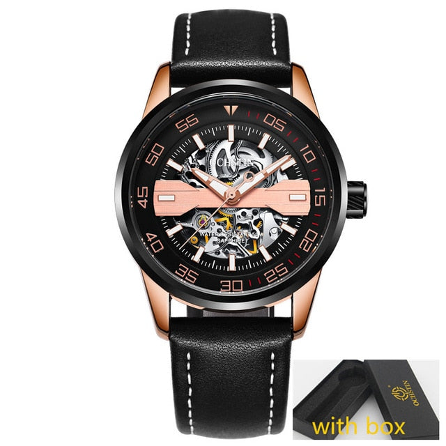 OCHSTIN Sport Design Watch Mens Watches Top Brand Luxury Montre Homme Clock Men Automatic Skeleton Watch - Emete store