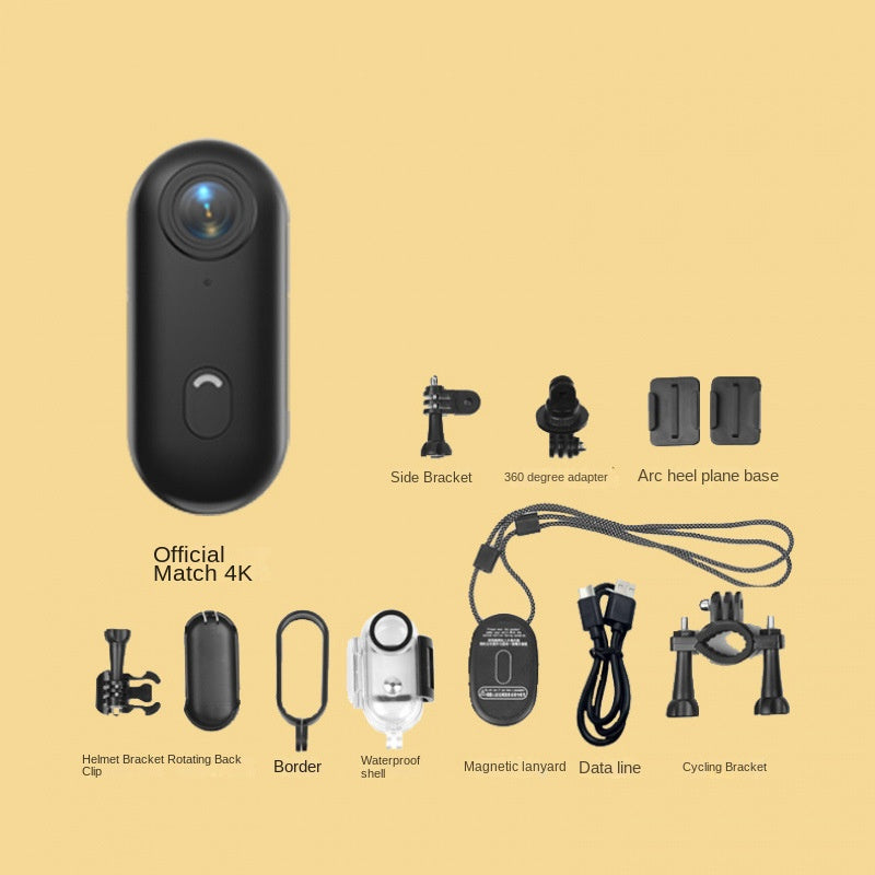Thumb Bike Camera Magnetic Back Clip Sports Camera Thumb Recorder Pet - Emete store
