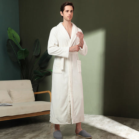 Best Online Shop in Australia - Couple Fleece Winter Bathrobe - Emete store
