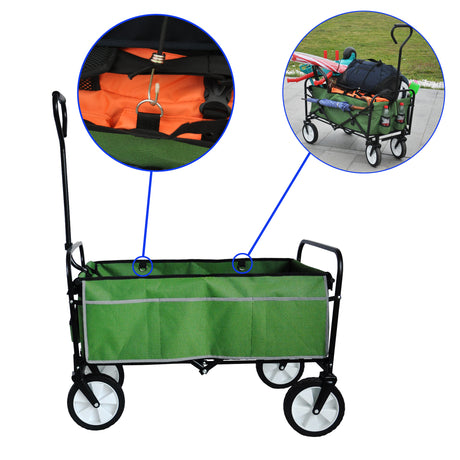 Best Online Shop in Australia - Foldable Green Wagon Cart - Emete store
