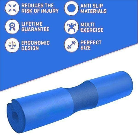 Best Online Shop in Australia - Blue Squat Pad Barbell Cushion - Emete store