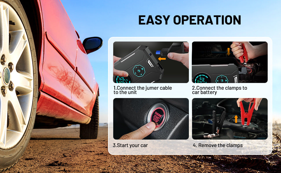Best Online Shop in Australia - Car Tire Inflator & Jump Starter - Emete store