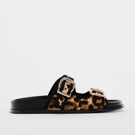 Best Online Shop in Australia - Women's Buckle Flat Sole Sandals - Emete store