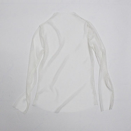 Best Online Shop in Australia - Fishnet Mesh See-through Black shirt - Emete store