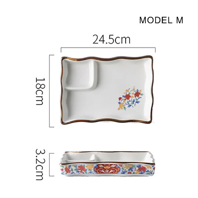 Best Online Shop in Australia - Dumpling & sushi ceramic plate - Emete store