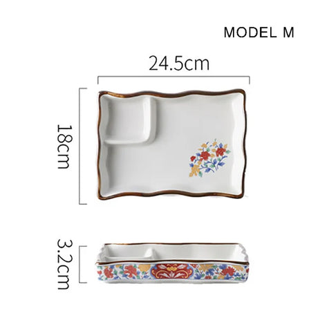 Best Online Shop in Australia - Dumpling & sushi ceramic plate - Emete store