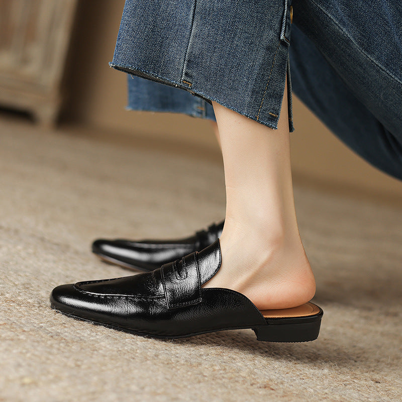Best Online Shop in Australia - Baotou Genuine Leather Slippers - Emete store