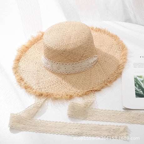 Best Online Shop in Australia - Lafite Large Brim Straw Hat - Emete store