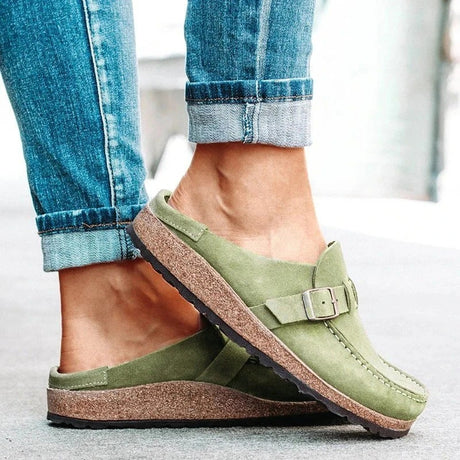 Best Online Shop in Australia - Women Summer Buckle Flats - Emete store