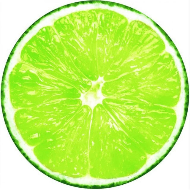 Best Online Shop in Australia - Boho Fruit Print Round Beach Towel - Emete store