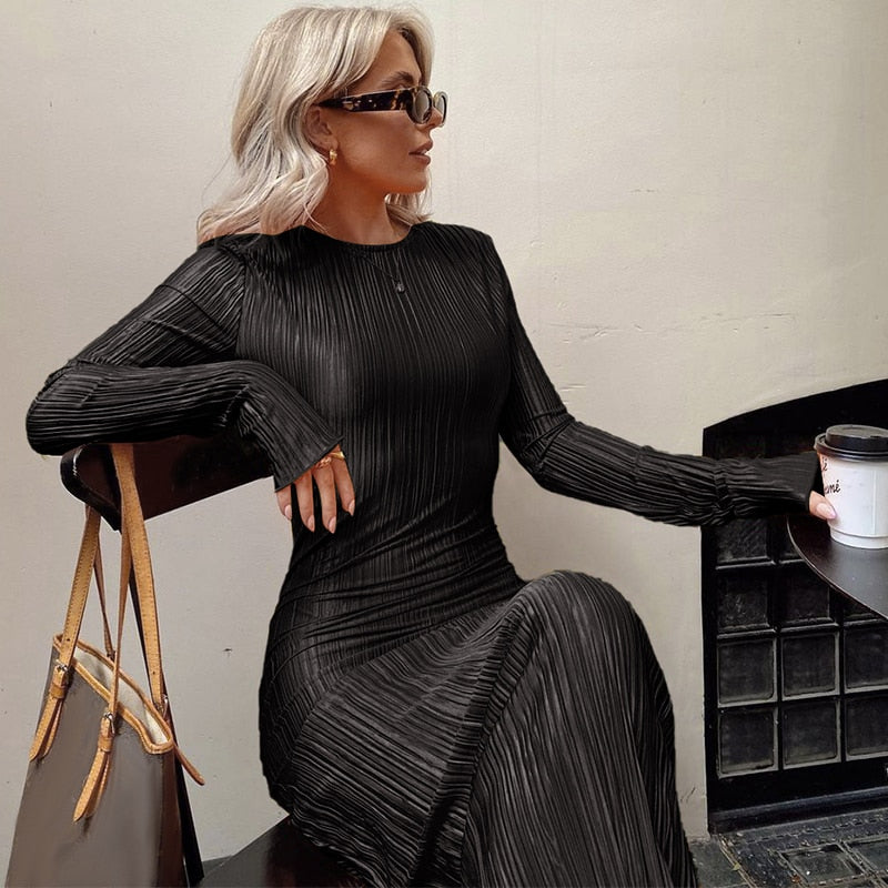 Best Online Shop in Australia - Streetwear Bodycon Midi Dress - Emete store