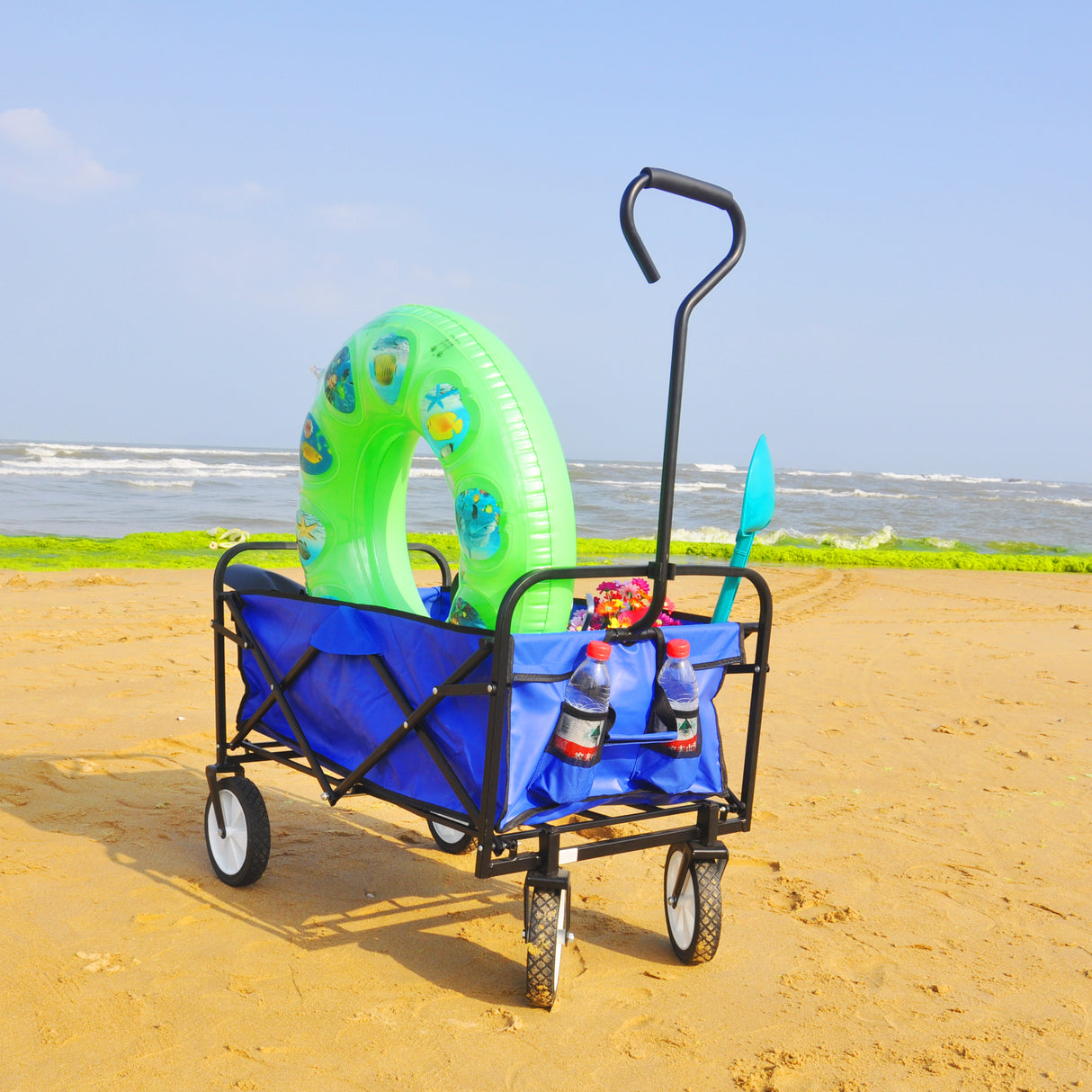 Best Online Shop in Australia - Folding Wagon Cart - Blue - Emete store