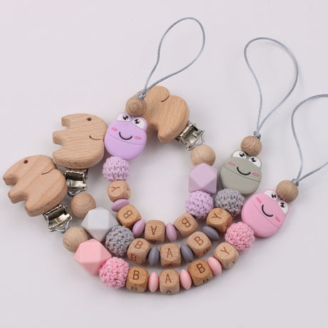 Best Online Shop in Australia - Frog Silicone Pacifier Chain - Emete store