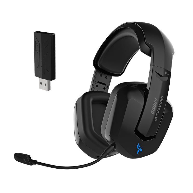 Somic GS809 Headset 2.4G Wireless Bluetooth Gaming Headset Good Sound Quality Headset - Emete store