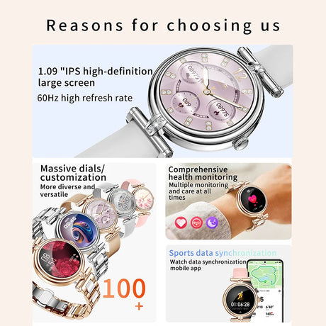 Best Online Shop in Australia - AK62 Women Smartwatch HD Screen - Emete store