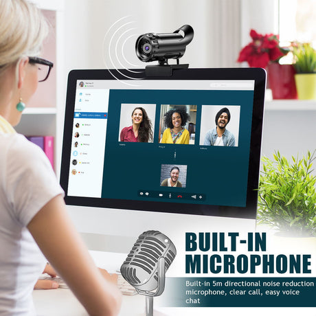 Best Online Shop in Australia - 4K HD Auto Focus USB Webcam - Emete store
