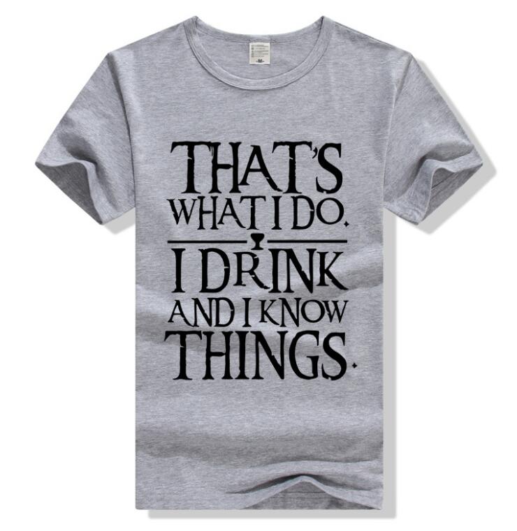Best Online Shop in Australia - Game of Thrones Tee - I Drink & Know - Emete store