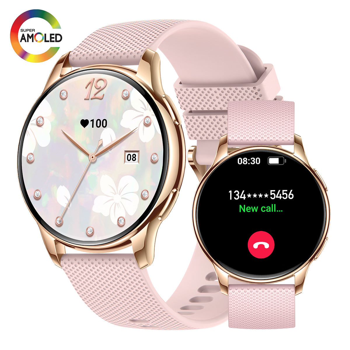 Y11 Women Smart Watches Bluetooth Phone Call Lady Fashion SmartWatch Sleep Monitor Calories Pedometer Bracelet Wristband - Emete store