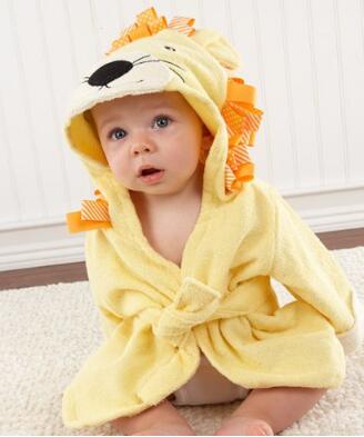 Best Online Shop in Australia - Cartoon Baby Hooded Bathrobe - Emete store
