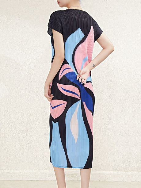 Best Online Shop in Australia - Contrast Color Patchwork Dress - Emete store