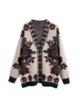 Best Online Shop in Australia - Retro Knit V-Neck Pullover - Emete store
