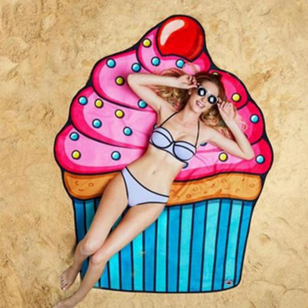 Best Online Shop in Australia - Boho Fruit Print Round Beach Towel - Emete store