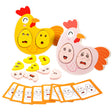 Best Online Shop in Australia - Wooden Face Battle Logic Game - Emete store