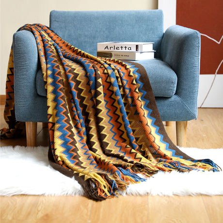 Best Online Shop in Australia - Bohemia Summer Knit Sofa Throw - Emete store