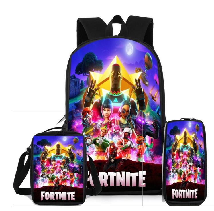 Best Online Shop in Australia - 3 piece school Fornite Bags - Emete store