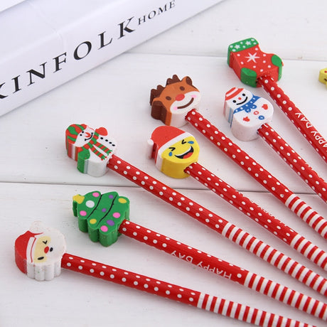Best Online Shop in Australia - Christmas Pencil Set 5pcs - Emete store
