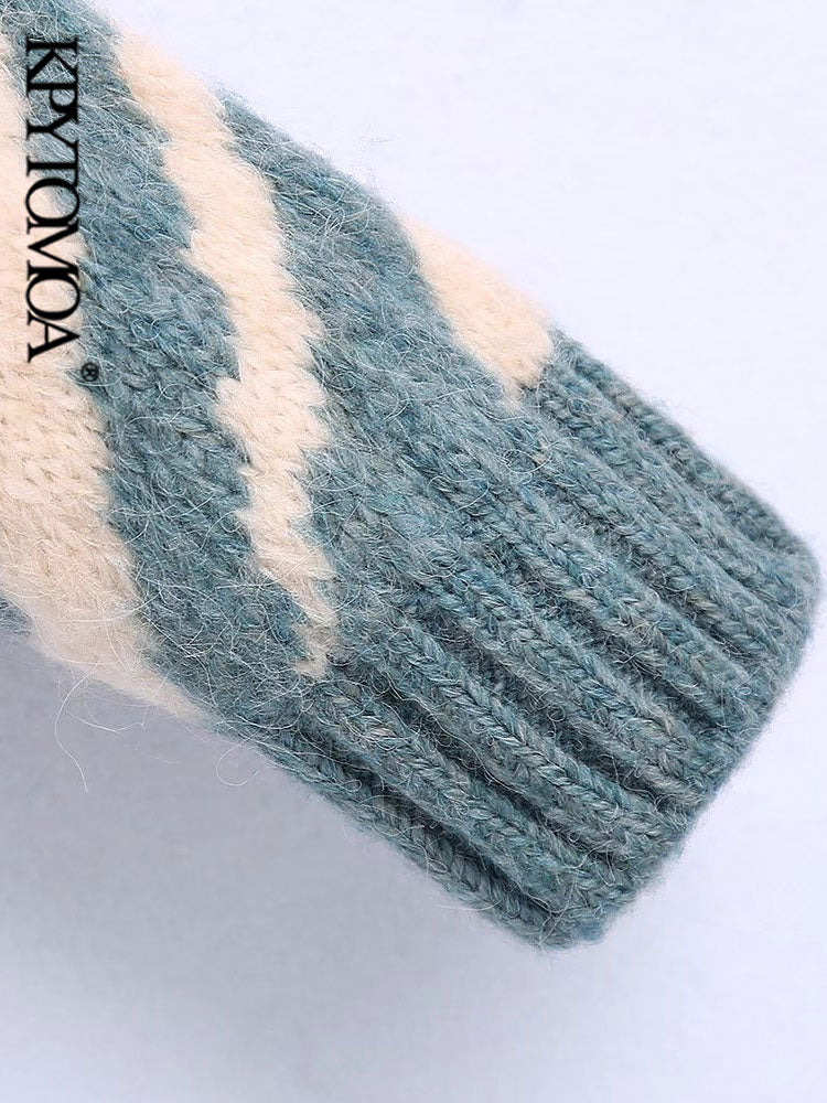 Best Online Shop in Australia - Vintage Jacquard Animal Knit - Emete store