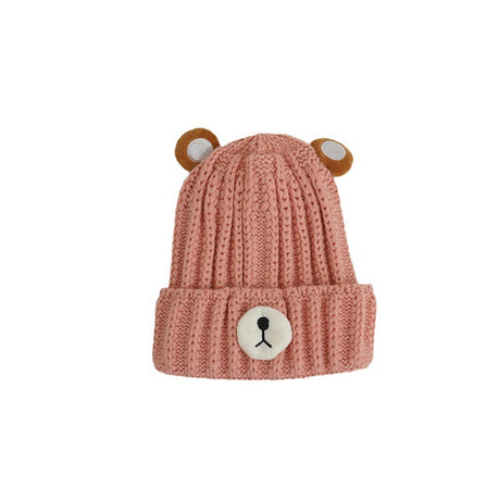 Best Online Shop in Australia - Cute Bear Baby Woolen Hat – Trendy - Emete store