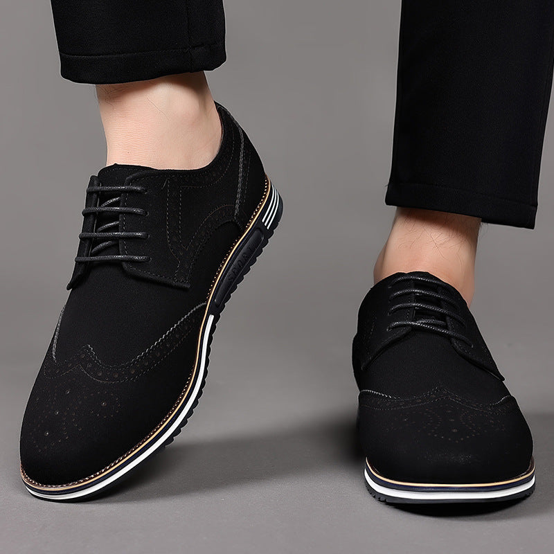 Best Online Shop in Australia - White sole wide carved leather shoes - Emete store
