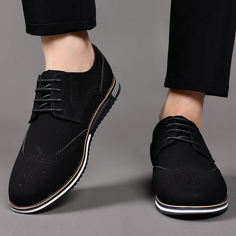 Best Online Shop in Australia - White sole wide carved leather shoes - Emete store